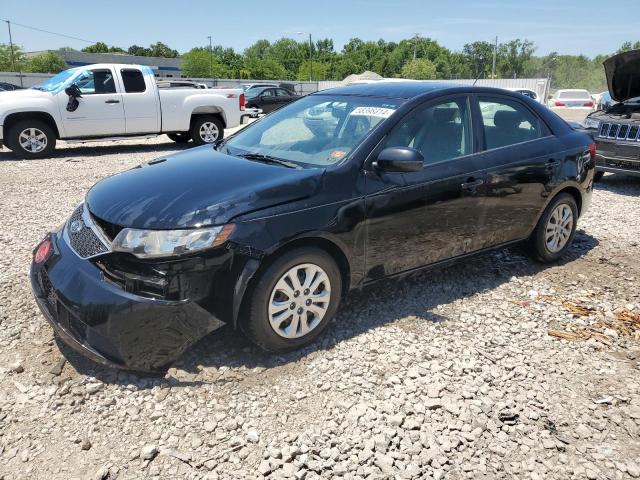 KNAFU4A2XD5651339 - 2013 KIA FORTE EX BLACK photo 1