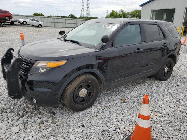 1FM5K8AR9EGA70800 - 2014 FORD EXPLORER POLICE INTERCEPTOR 黑色 照片 1