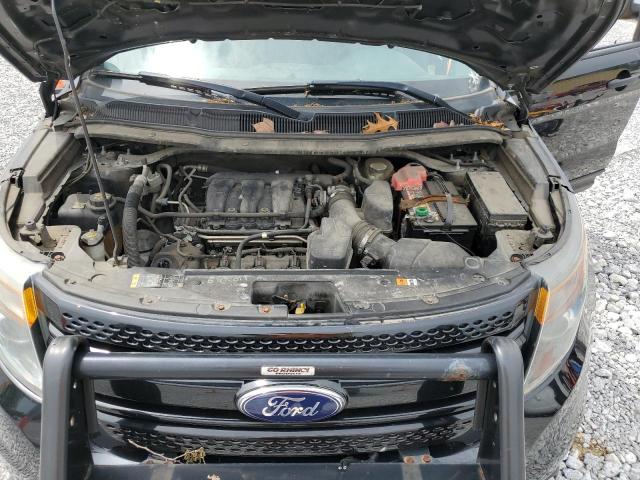 1FM5K8AR9EGA70800 - 2014 FORD EXPLORER POLICE INTERCEPTOR 黑色 照片 12