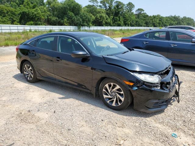 19XFC2F54JE001547 - 2018 HONDA CIVIC LX BLACK photo 4