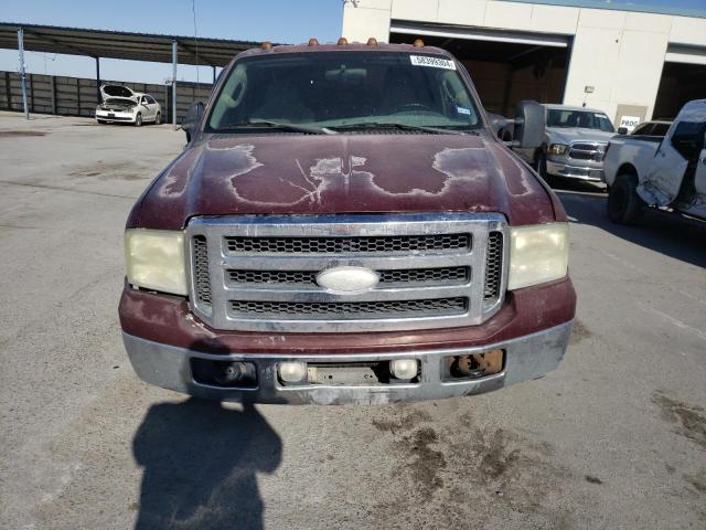 1FTSW20P06ED37327 - 2006 FORD F250 SUPER DUTY MAROON photo 5