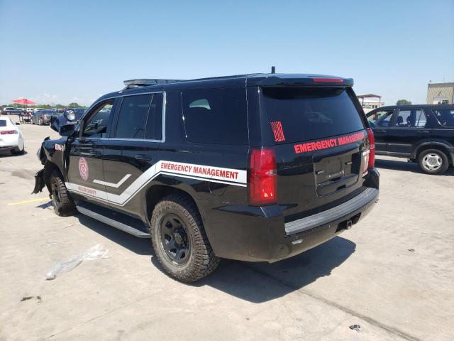 1GNSKDEC8GR349885 - 2016 CHEVROLET TAHOE POLICE BLACK photo 3