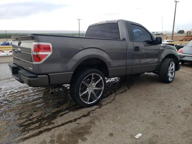 1FTMF1CMXDKG50095 - 2013 FORD F150 GRAY photo 3