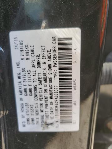 19UUB3F52FA008377 - 2015 ACURA TLX TECH BLACK photo 12