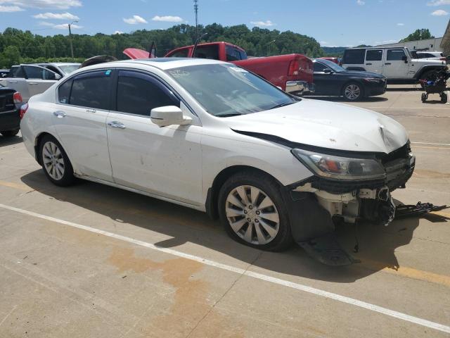 1HGCR2F87DA060077 - 2013 HONDA ACCORD EXL 白色 照片 4