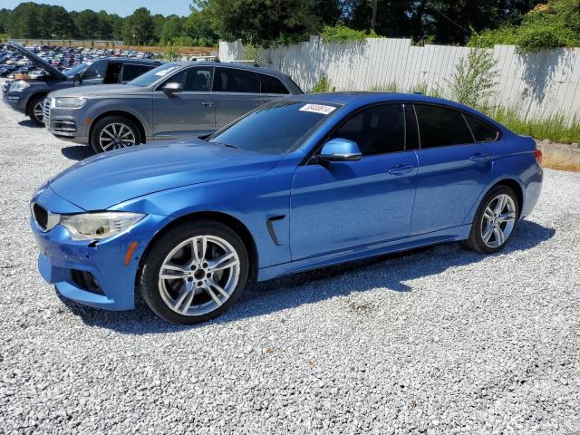 WBA4B3C5XGG528082 - 2016 BMW 435 XI GRAN COUPE BLUE photo 1