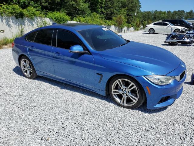 WBA4B3C5XGG528082 - 2016 BMW 435 XI GRAN COUPE BLUE photo 4