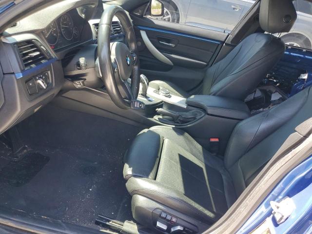 WBA4B3C5XGG528082 - 2016 BMW 435 XI GRAN COUPE BLUE photo 7