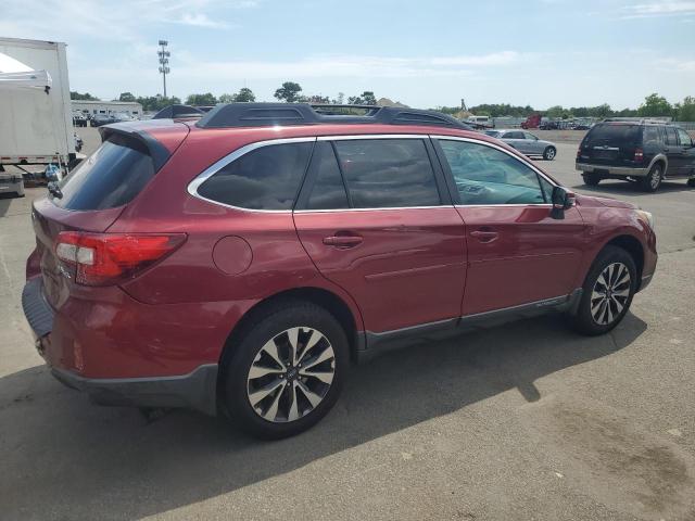 4S4BSBNC3G3262052 - 2016 SUBARU OUTBACK 2.5I LIMITED RED photo 3