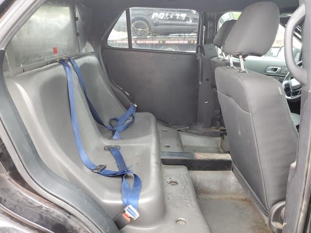 1FM5K8AR0KGB44522 - 2019 FORD EXPLORER POLICE INTERCEPTOR შავი ფოტო 11