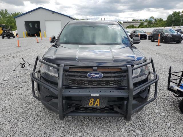 1FM5K8AR0KGB44522 - 2019 FORD EXPLORER POLICE INTERCEPTOR შავი ფოტო 5