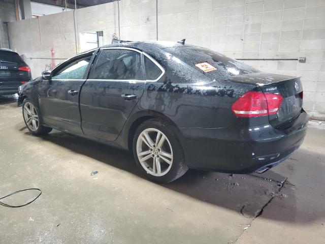 1VWBM7A30DC004601 - 2013 VOLKSWAGEN PASSAT SE Սև լուսանկար 2
