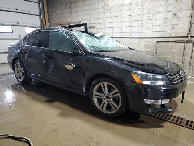 1VWBM7A30DC004601 - 2013 VOLKSWAGEN PASSAT SE Սև լուսանկար 4