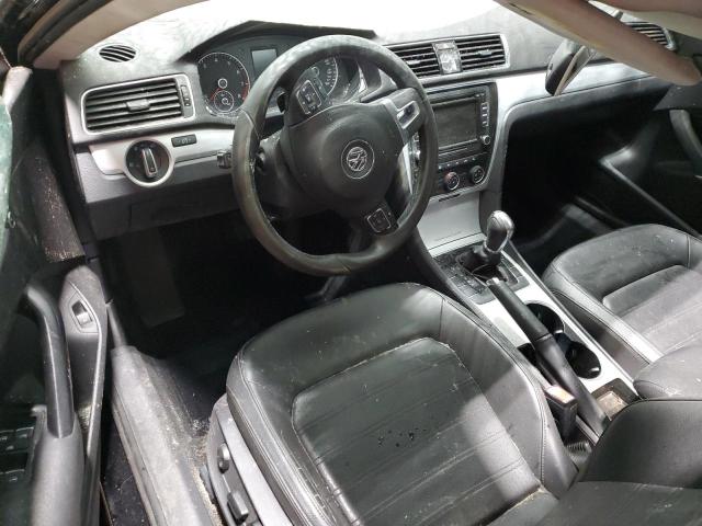 1VWBM7A30DC004601 - 2013 VOLKSWAGEN PASSAT SE Սև լուսանկար 8
