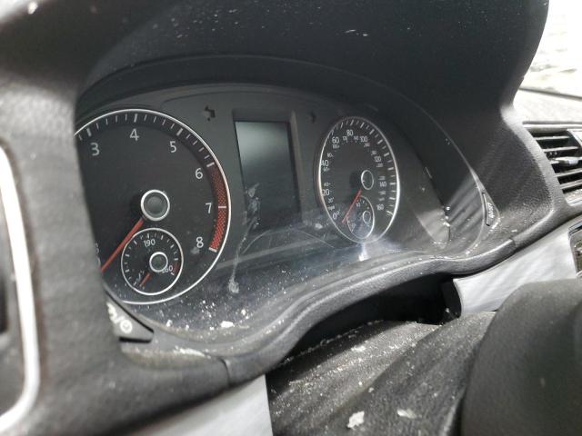 1VWBM7A30DC004601 - 2013 VOLKSWAGEN PASSAT SE Սև լուսանկար 9