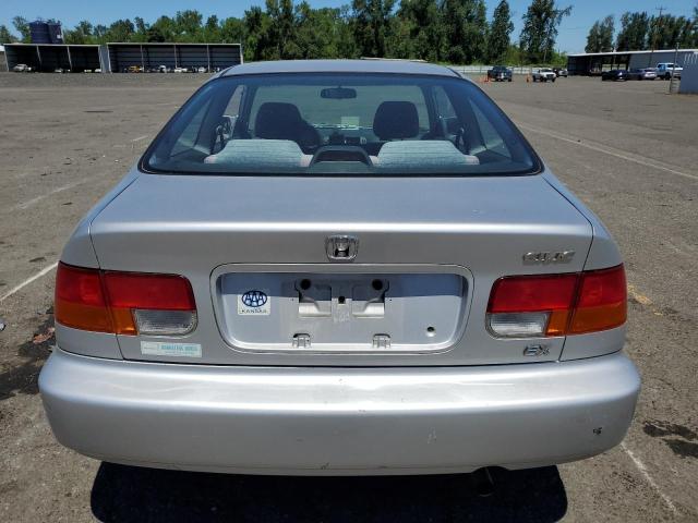 1HGEJ8244TL012934 - 1996 HONDA CIVIC EX SILVER photo 6