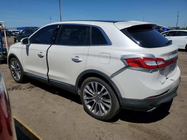 2LMTJ8LPXGBL32134 - 2016 LINCOLN MKX RESERVE Blanc photo 2