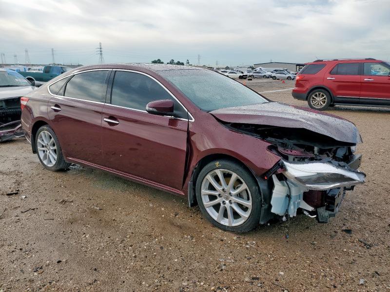 4T1BK1EB5DU065455 - 2013 TOYOTA AVALON BASE MAROON photo 4