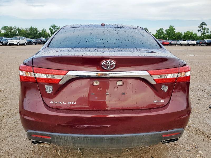 4T1BK1EB5DU065455 - 2013 TOYOTA AVALON BASE MAROON photo 6