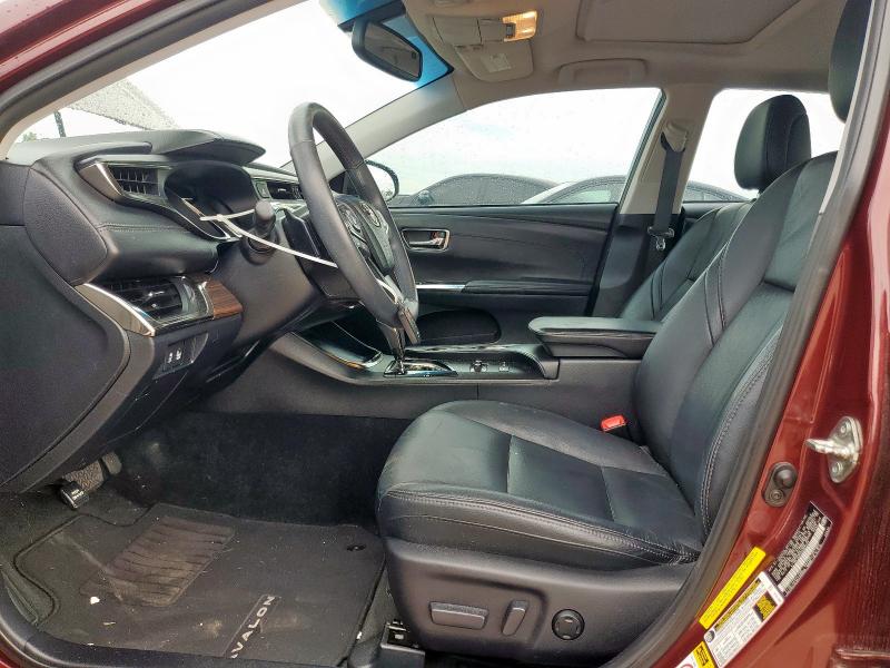 4T1BK1EB5DU065455 - 2013 TOYOTA AVALON BASE MAROON photo 7