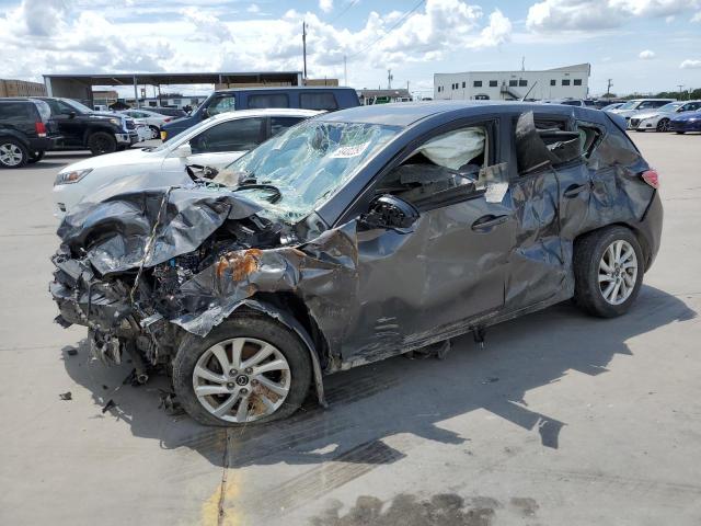 JM1BL1L72D1719586 - 2013 MAZDA 3 I GRAY photo 1