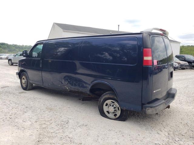 1GCHG39K991138406 - 2009 CHEVROLET EXPRESS BLUE photo 2