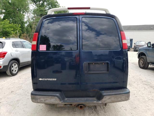 1GCHG39K991138406 - 2009 CHEVROLET EXPRESS BLUE photo 6