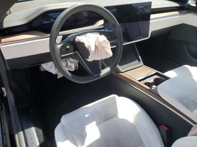 5YJSA1E54PF526367 - 2023 TESLA MODEL S BLACK photo 8