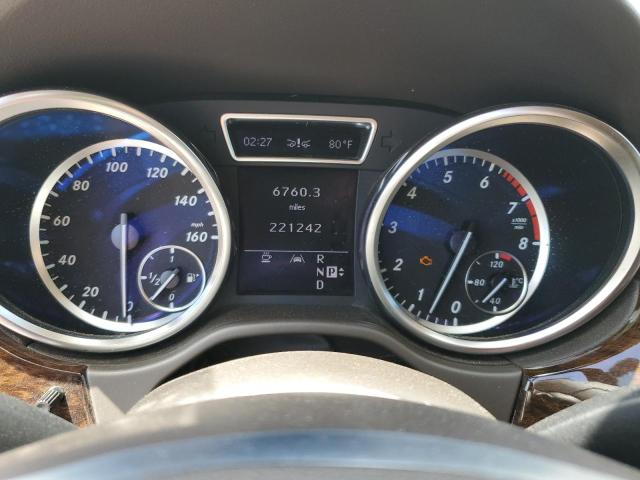 4JGDA5HB2CA027244 - 2012 MERCEDES-BENZ ML 350 4MATIC GOLD photo 9