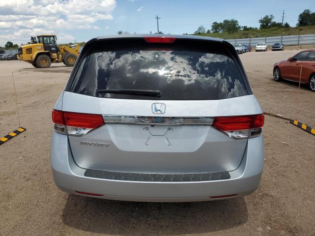 5FNRL5H63EB091553 - 2014 HONDA ODYSSEY EXL SILVER photo 6