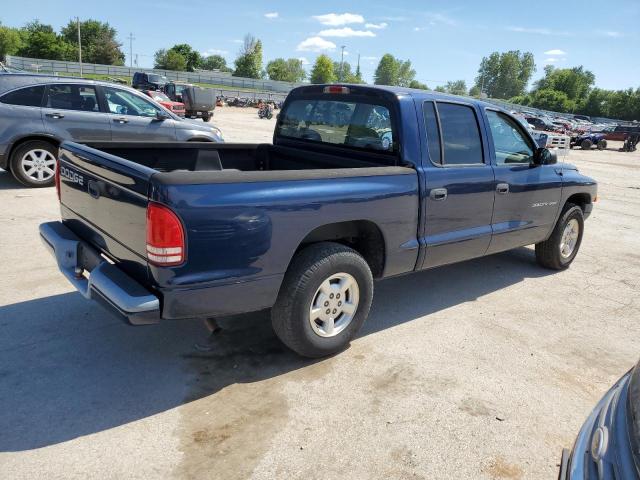 1B7HL38X92S590204 - 2002 DODGE DAKOTA QUAD SPORT BLUE photo 3