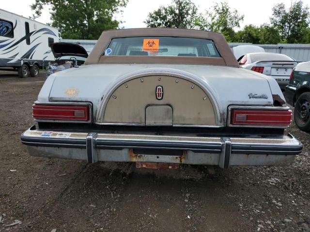 0W84F600143 - 1980 LINCOLN CONTINENTA TWO TONE photo 6