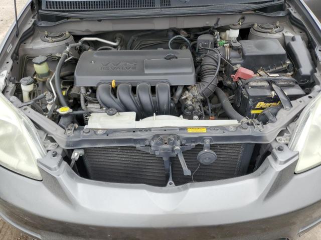 2T1KR32E84C225402 - 2004 TOYOTA COROLLA MA XR GRAY photo 11
