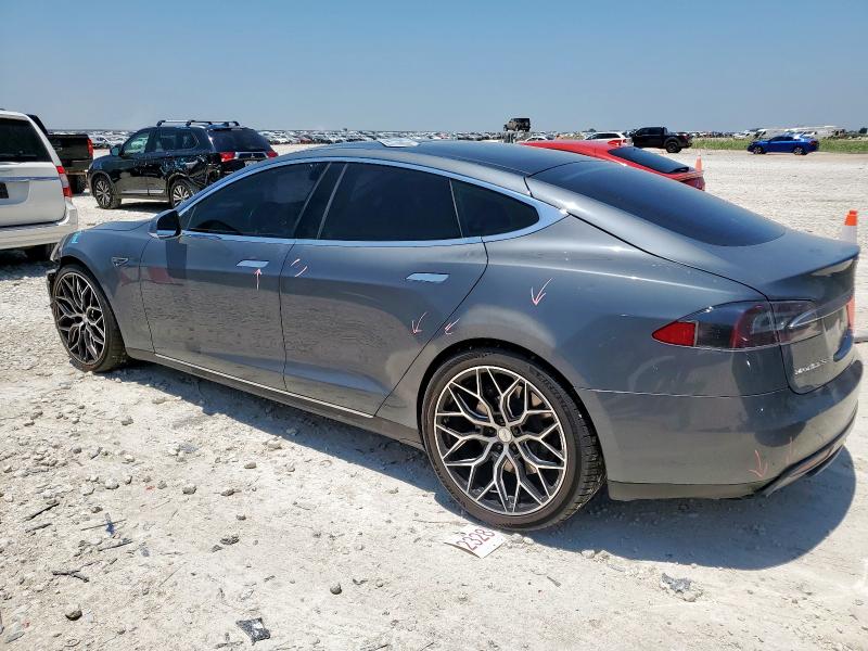 5YJSA1AG1DFP08708 - 2013 TESLA MODEL S CHARCOAL photo 2