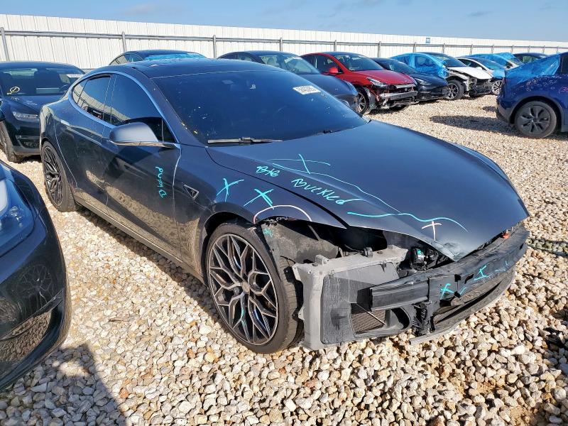 5YJSA1AG1DFP08708 - 2013 TESLA MODEL S CHARCOAL photo 4