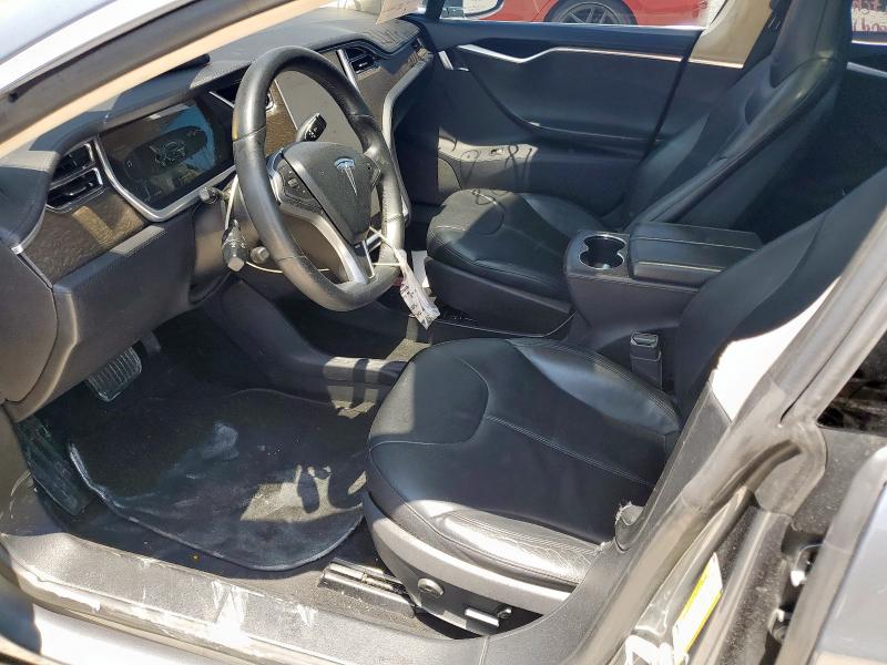 5YJSA1AG1DFP08708 - 2013 TESLA MODEL S CHARCOAL photo 7