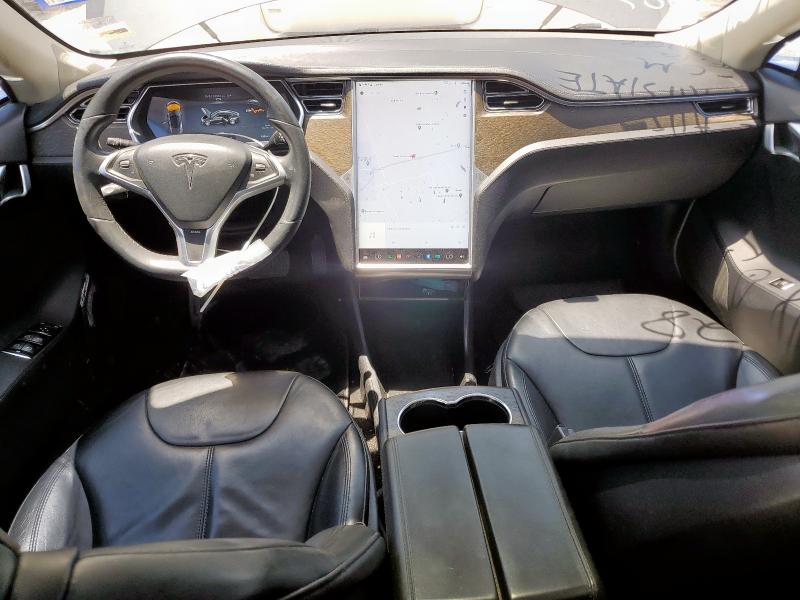 5YJSA1AG1DFP08708 - 2013 TESLA MODEL S CHARCOAL photo 8