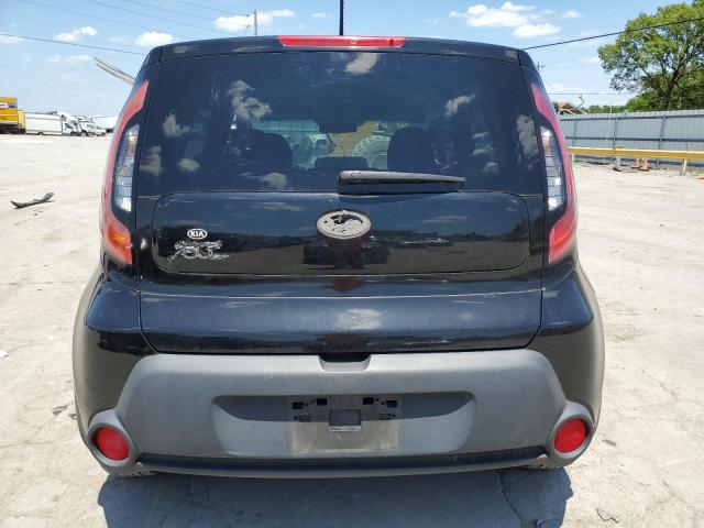 KNDJN2A26G7266836 - 2016 KIA SOUL BLACK photo 6