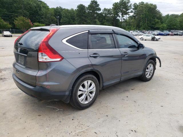 2HKRM3H7XEH554509 - 2014 HONDA CR-V EXL GRAY photo 3