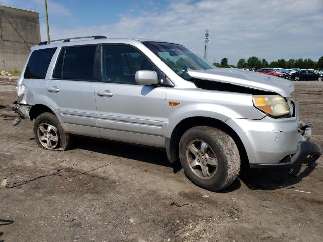 5FNYF18616B015262 - 2006 HONDA PILOT EX SILVER photo 4