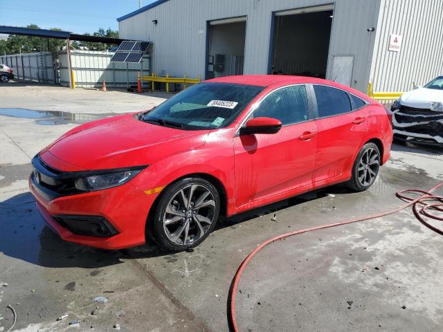 2HGFC2F81LH548424 - 2020 HONDA CIVIC SPORT 红色 照片 1