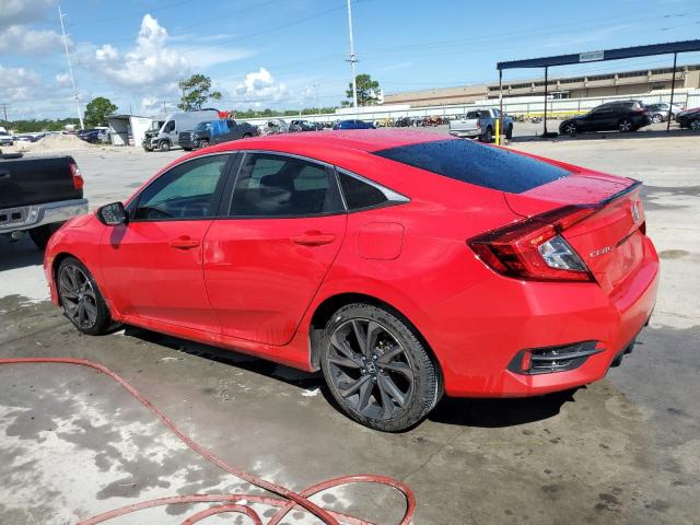 2HGFC2F81LH548424 - 2020 HONDA CIVIC SPORT 红色 照片 2