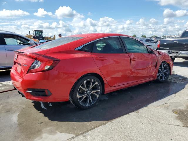 2HGFC2F81LH548424 - 2020 HONDA CIVIC SPORT 红色 照片 3