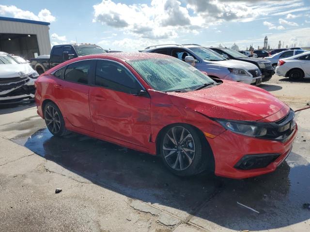 2HGFC2F81LH548424 - 2020 HONDA CIVIC SPORT 红色 照片 4