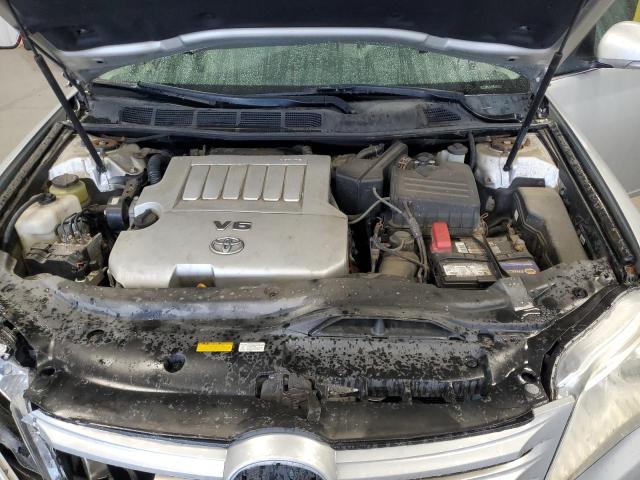 4T1BK3DB6CU455721 - 2012 TOYOTA AVALON BASE GRAY photo 11