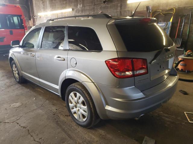 3C4PDDAG0FT574857 - 2015 DODGE JOURNEY SE SILVER photo 2