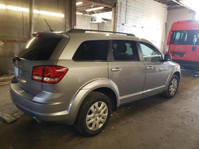 3C4PDDAG0FT574857 - 2015 DODGE JOURNEY SE SILVER photo 3