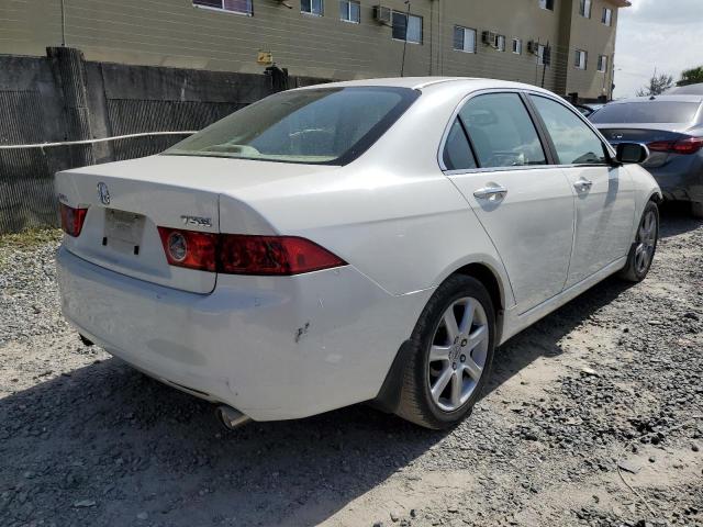 JH4CL96894C013256 - 2004 ACURA TSX WHITE photo 3