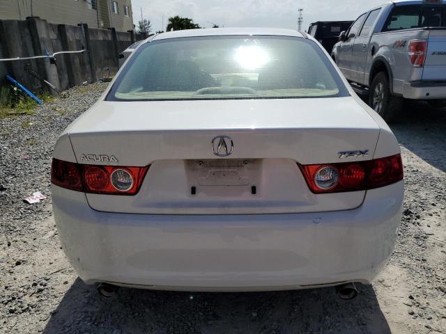 JH4CL96894C013256 - 2004 ACURA TSX WHITE photo 6