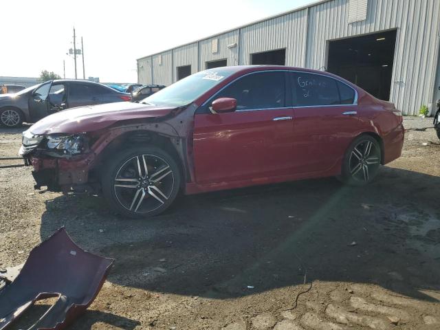 1HGCR2F15HA070793 - 2017 HONDA ACCORD SPORT SPECIAL EDITION RED photo 1